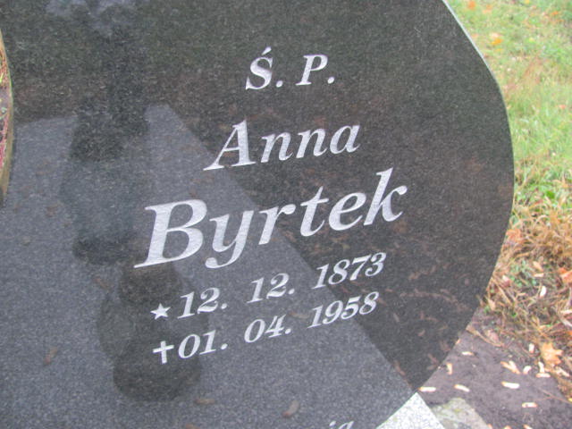 Anna Byrtek 1873 Liszkowo - Grobonet - Wyszukiwarka osób pochowanych