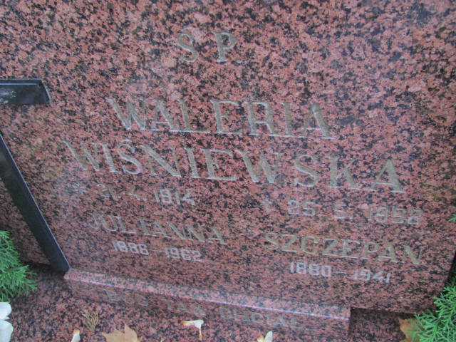 Julianna Wiśniewska 1886 Liszkowo - Grobonet - Wyszukiwarka osób pochowanych