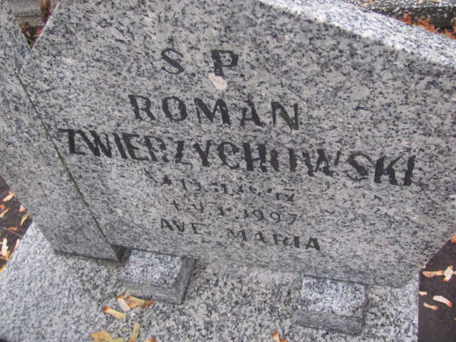 Roman Zwierzchowski 1947 Liszkowo - Grobonet - Wyszukiwarka osób pochowanych