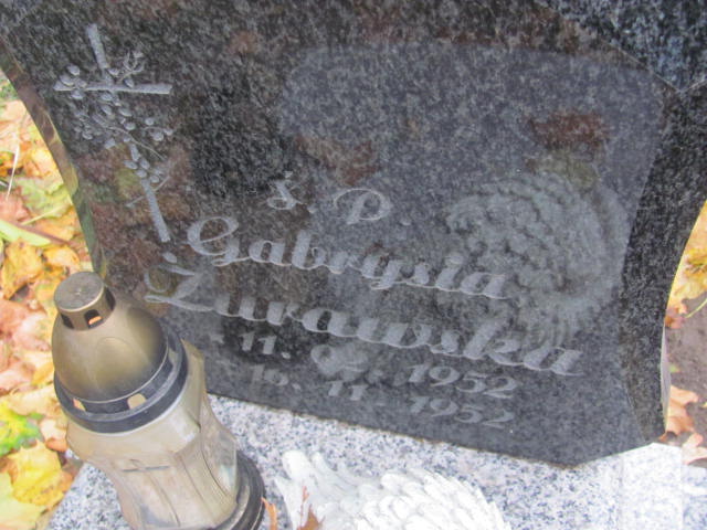 Gabriela Żurawska  1952 Liszkowo - Grobonet - Wyszukiwarka osób pochowanych