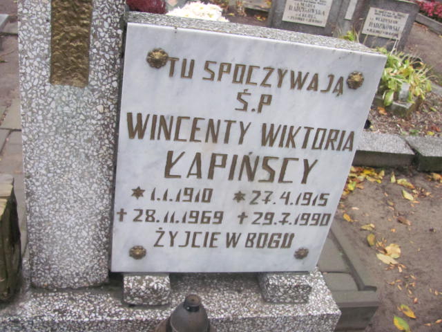 Wiktoria Łapińska 1915 Liszkowo - Grobonet - Wyszukiwarka osób pochowanych