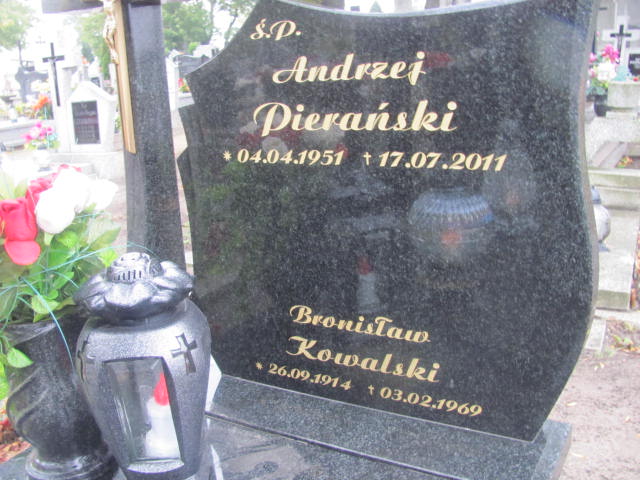 Andrzej Pierański 1951 Liszkowo - Grobonet - Wyszukiwarka osób pochowanych