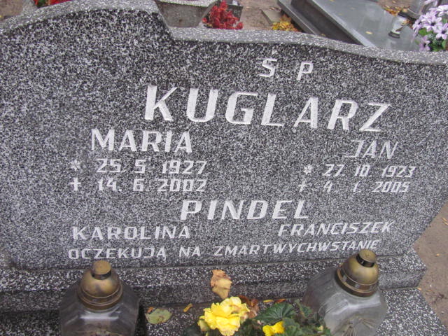 Maria Kuglarz 1927 Liszkowo - Grobonet - Wyszukiwarka osób pochowanych