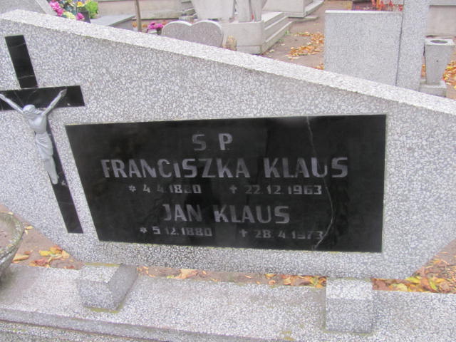 Franciszka Klaus 1880 Liszkowo - Grobonet - Wyszukiwarka osób pochowanych