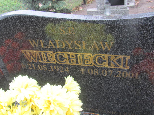 Władysław Wiechecki 1924 Liszkowo - Grobonet - Wyszukiwarka osób pochowanych